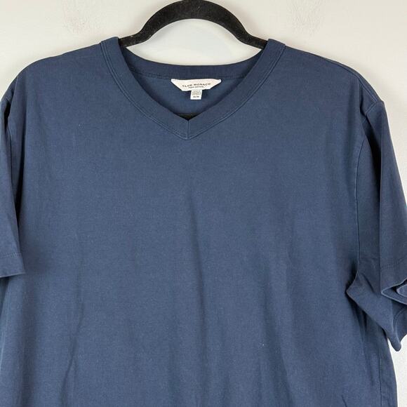 Club Monaco Navy Short Sleeve Tee - Picture 4 of 8
